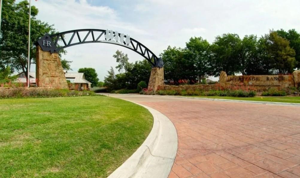 Guarded security gate entrance