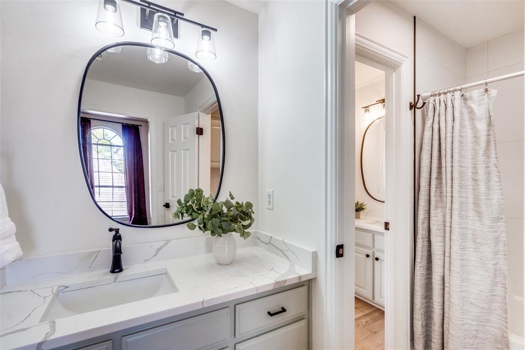 Jack-n-Jill bathroom