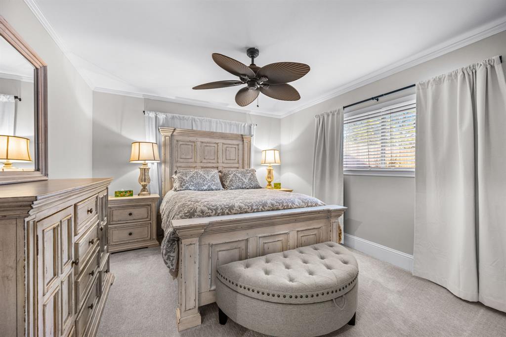 Another view of the primary bedroom.