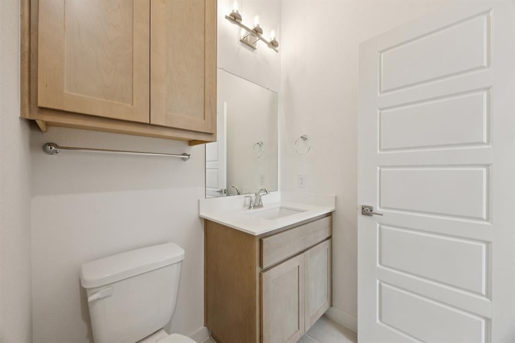 Bathroom in the Monet II home plan by Trophy Signature Homes – REPRESENTATIVE PHOTO