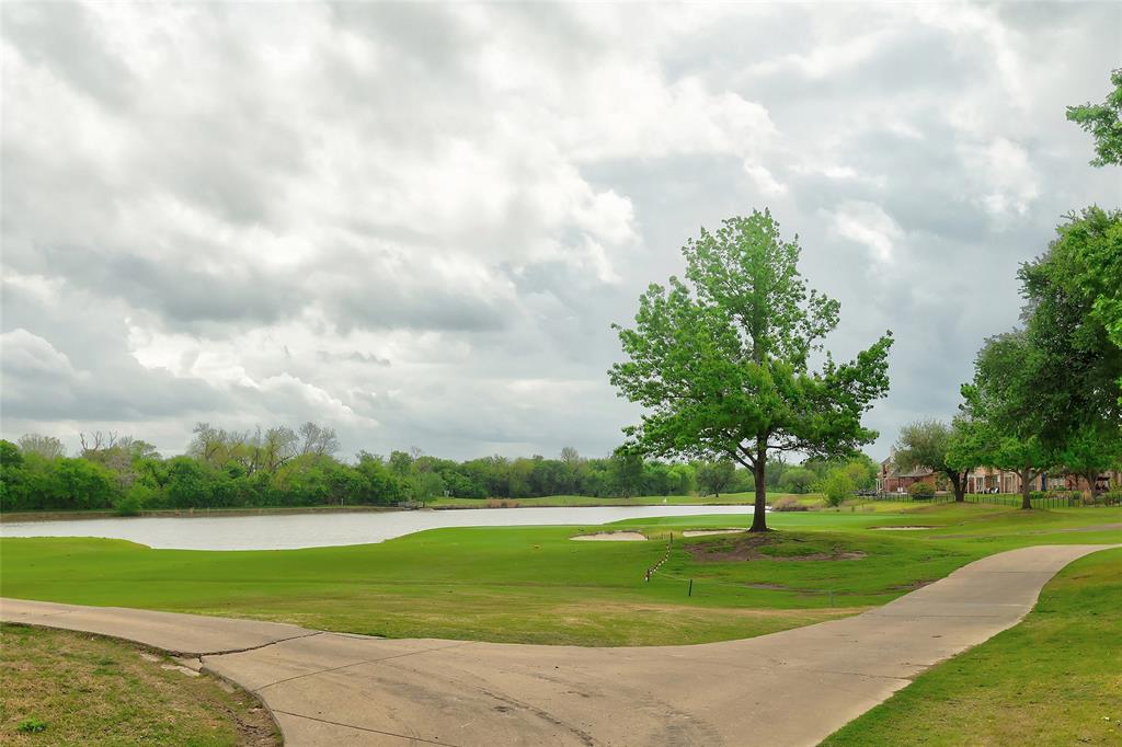 Close view of Pond at Park around the corner