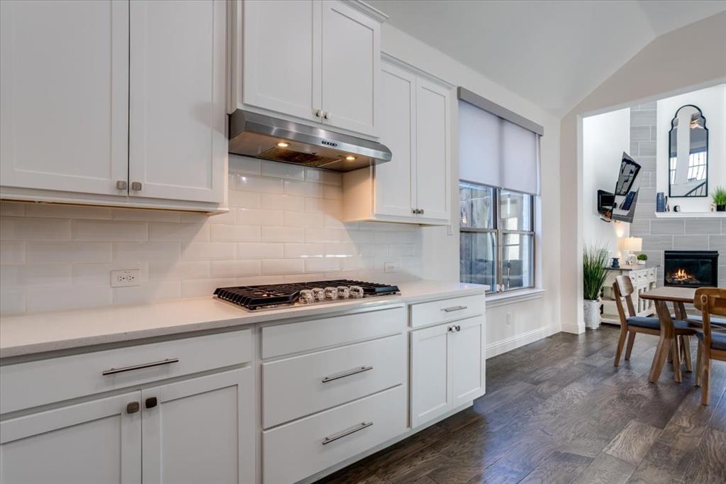 Chef's kitchen with an abundance of cabinet options.