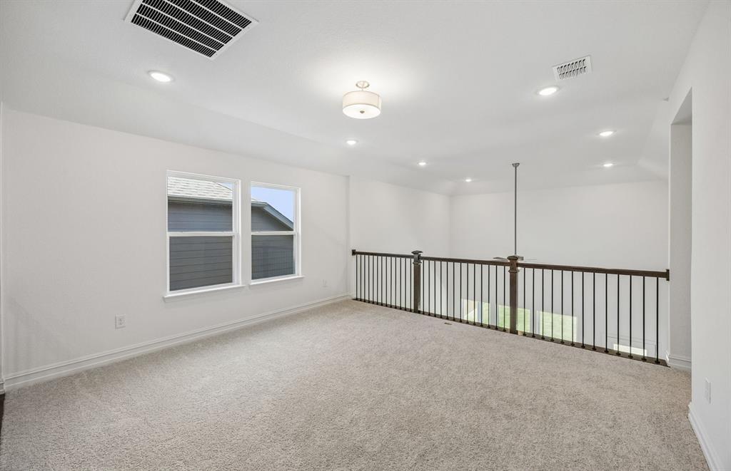 Spacious loft on second level