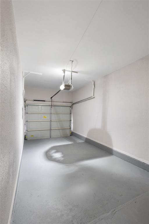 one car attached garage