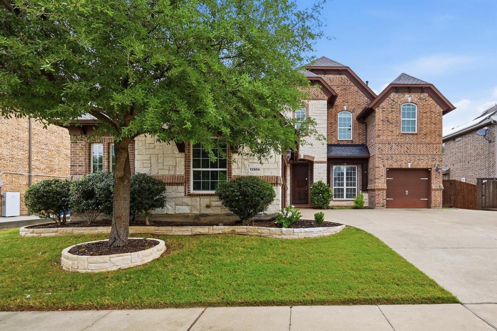 Expansive Driveway creating a Strong Impression