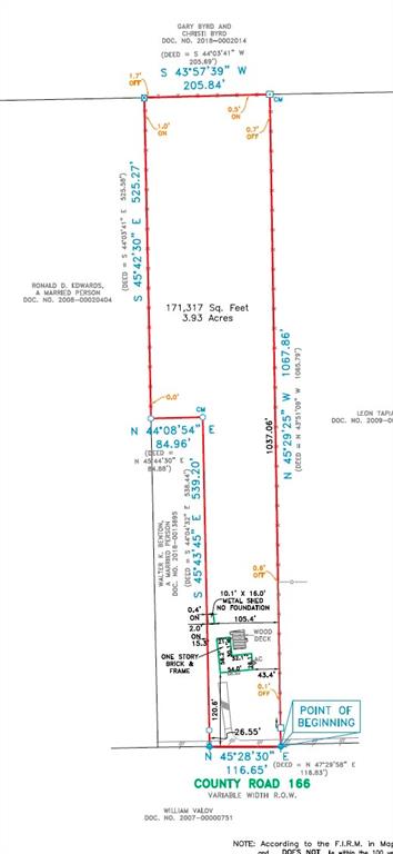 Survey Available almost 4 ACRES