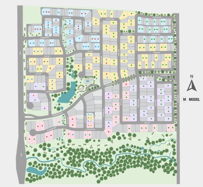 The Ranch at Uptown Celina Site Map