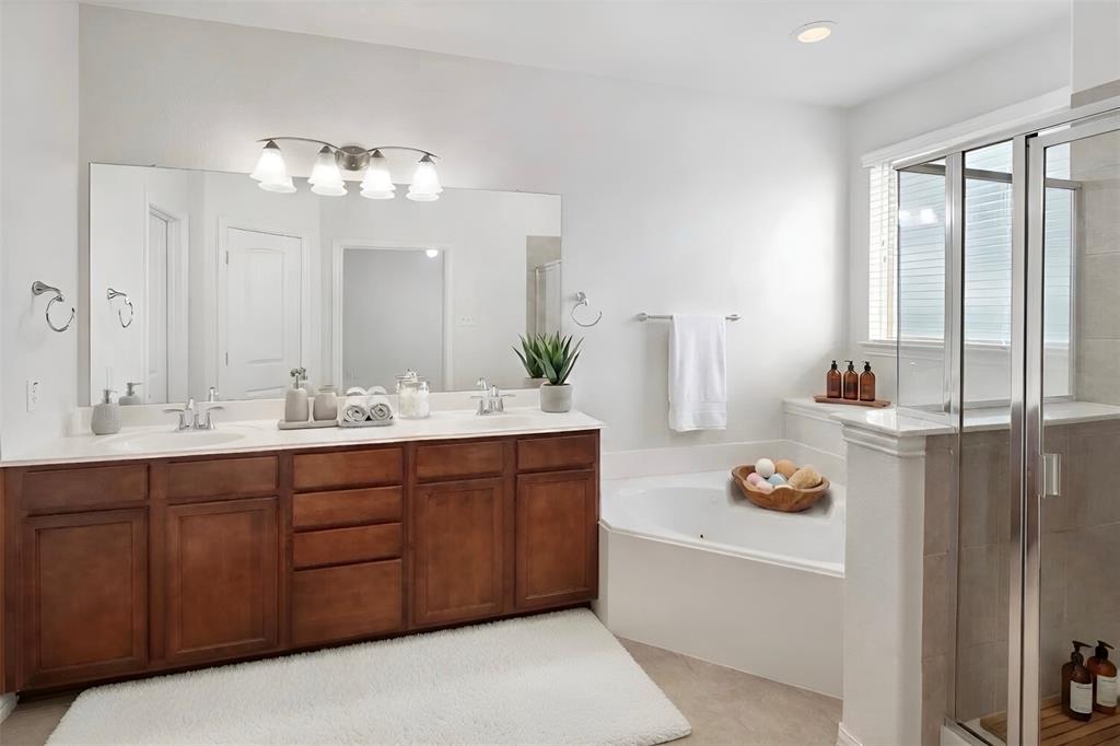 Primary Bathroom Upstairs Virtually Staged Primary Bathroom Upstairs Virtually Staged