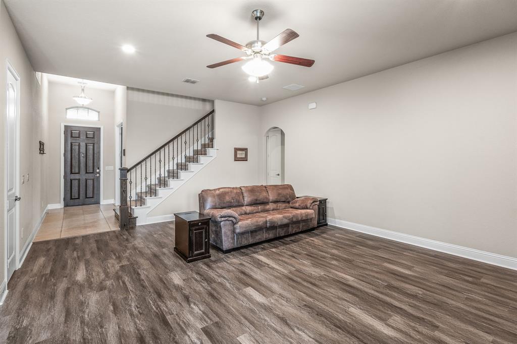 Luxury vinyl plank floors just installed