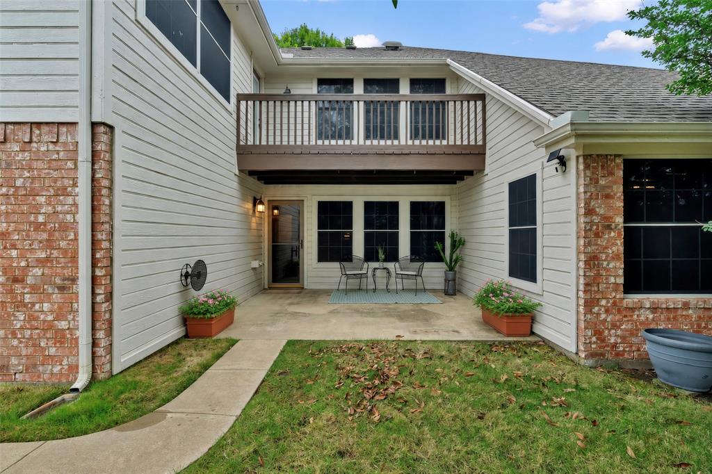 Back porch is accessible to the entire back yard including the garage entry and the two sheds