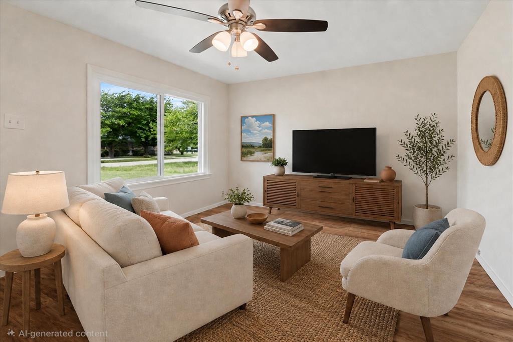 Another virtual idea for living room