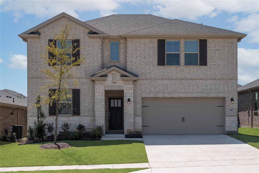 Beazer Homes Villages of Hurricane Creek Rainier Floorplan.