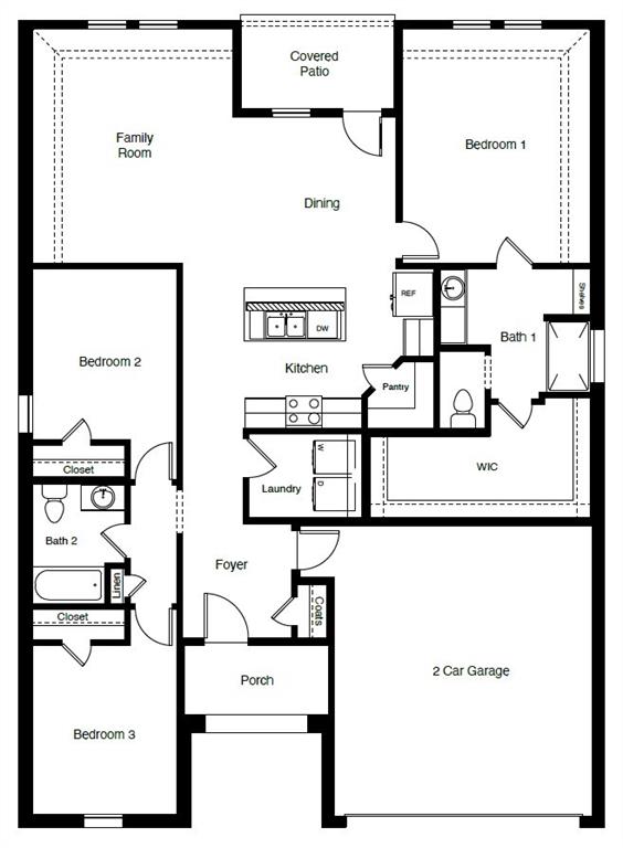 D.R. Horton's Denton Floorplan - All Home and community information, including pricing, included features, terms, availability and amenities, are subject to change at any time without notice or obligation. All Drawings, pictures, photographs, video, square footages, floor plans, elevations, features, colors and sizes are approximate for illustration purposes only and will vary from the homes as built.