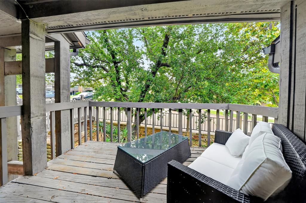 Front Deck from Primary suite, east facing.