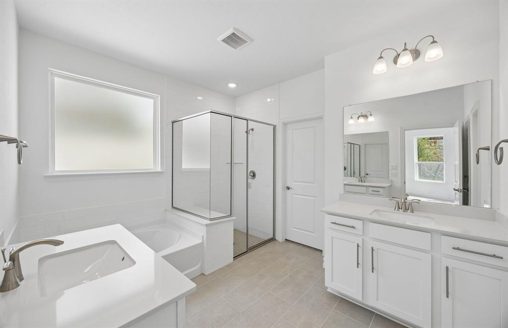 Private primary bath