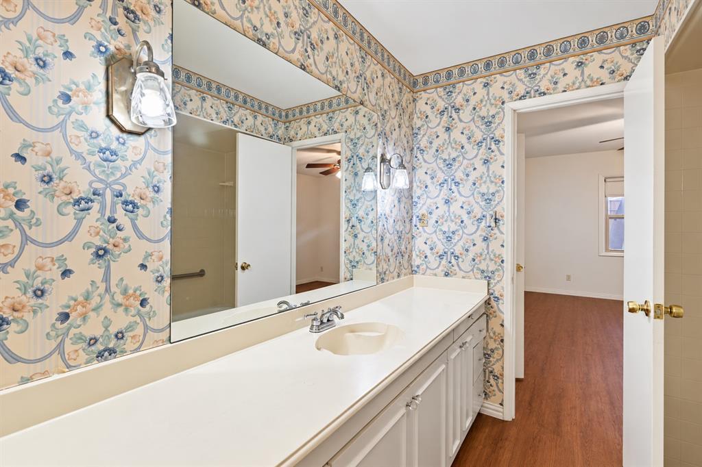 Jack and Jill bathroom