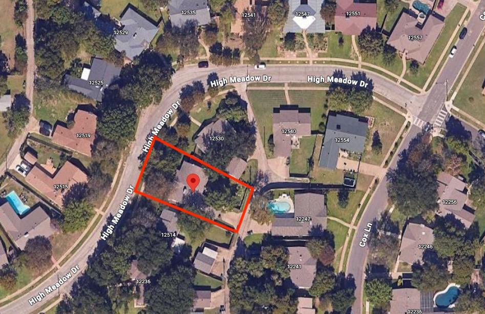 Aerial view - boundary lines approximate
