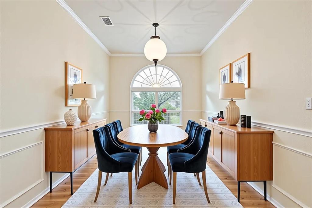 Digitally Staged with neutral paint and updated lighting.