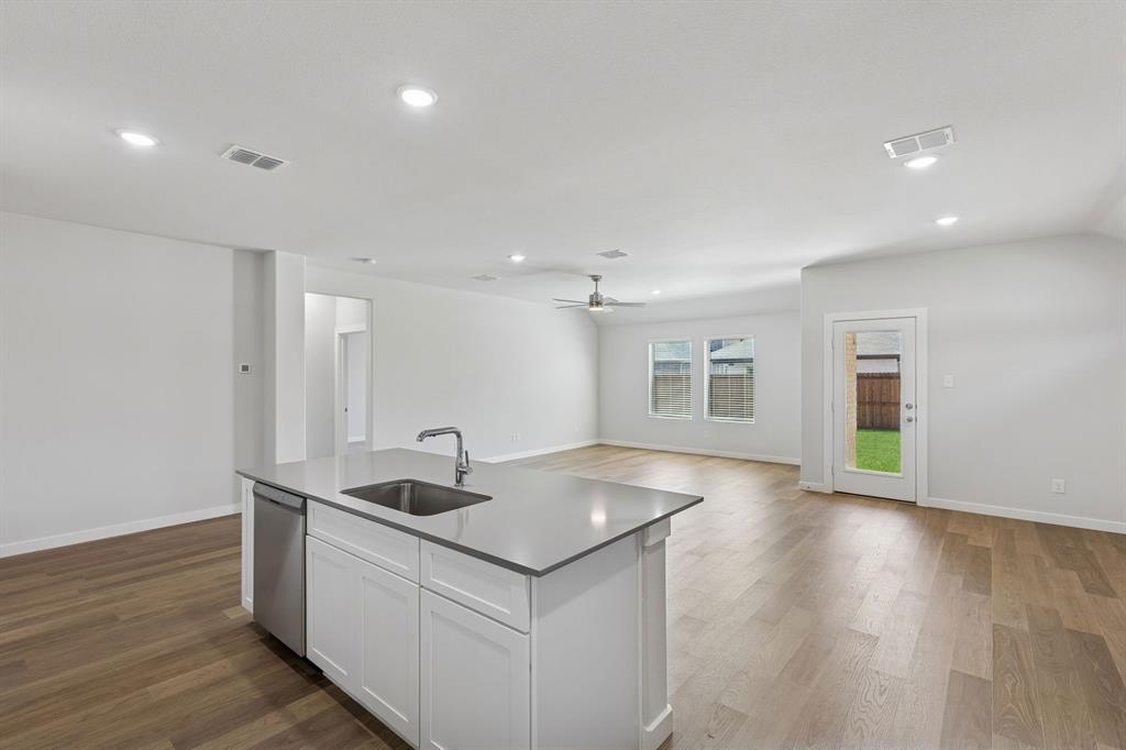 Open Floor Plan in the Harrison home plan by Trophy Signature Homes – REPRESENTATIVE PHOTO