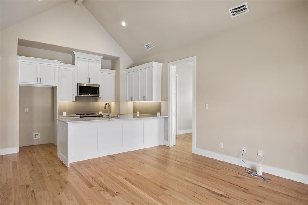 Partial view of guest house living room