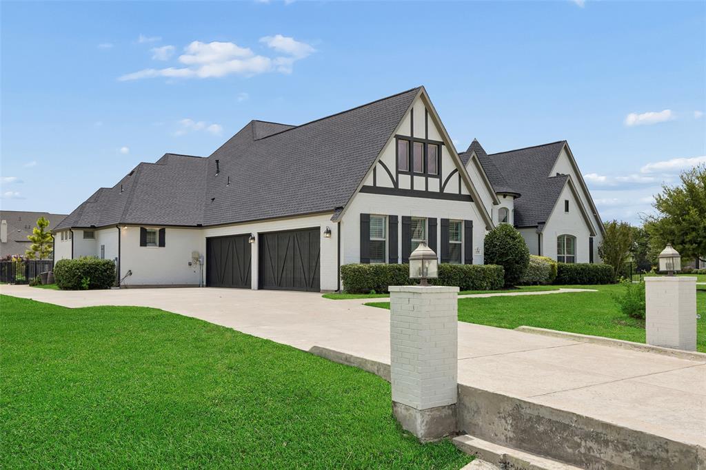 Four car attached garage