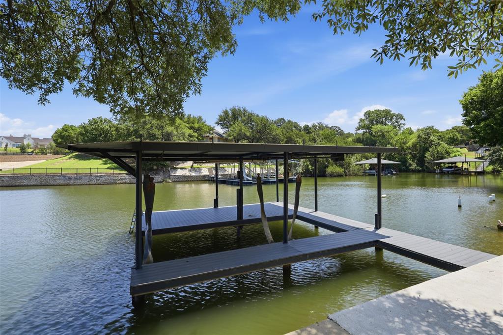 boat dock with trex for less maintenance