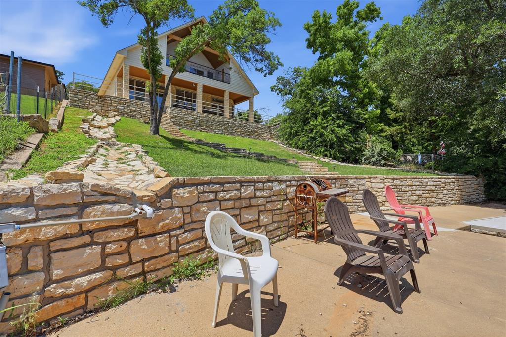 Large area by boat dock to hand out at