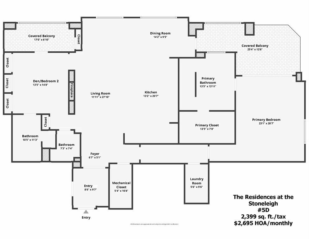 #5D Floor Plan