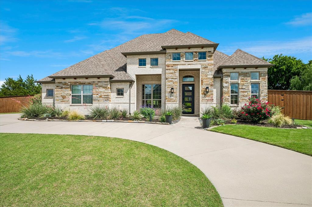 Beautiful Stone and Brick front of house with Covered Porch Beautiful Stone and Brick front of house with Covered Porch