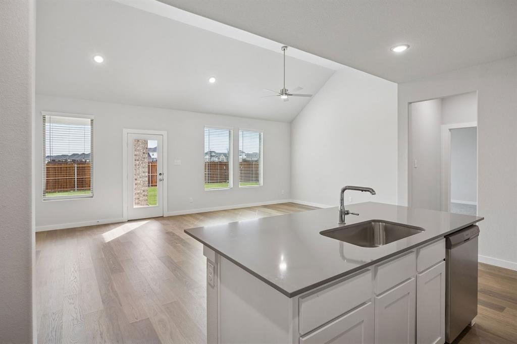 Open Floor Plan in the Masters home plan by Trophy Signature Homes – REPRESENTATIVE PHOTO