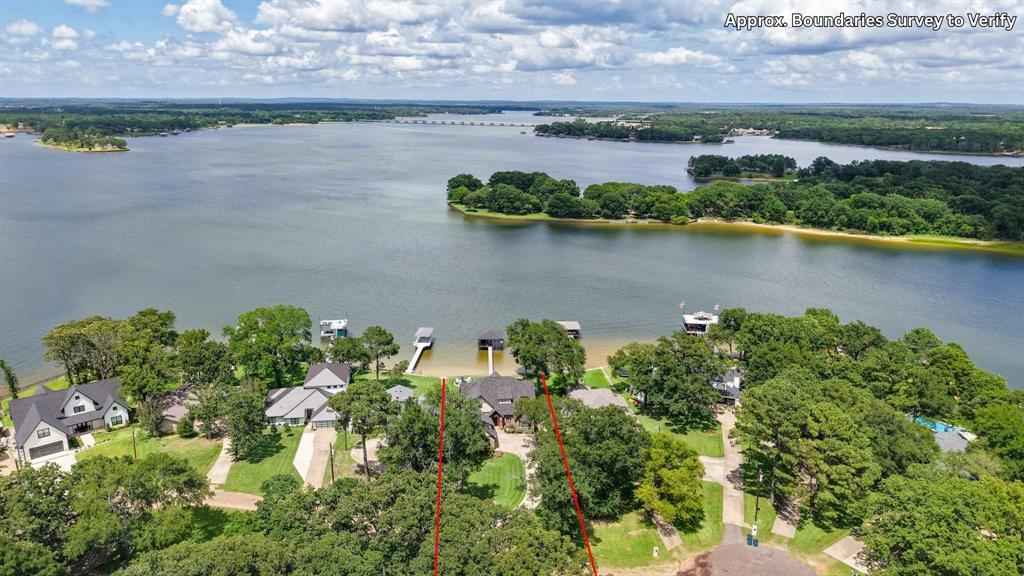 .38 acre lot with 80 feet of platted waterfront