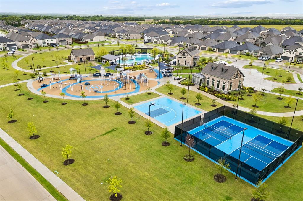 Community pool, playground, basketball court, and pickleball courts for your entertainment, enjoyment, and delight