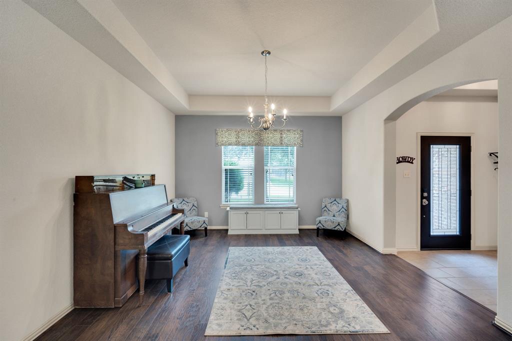 Could be a formal dining room or close it off for an office
