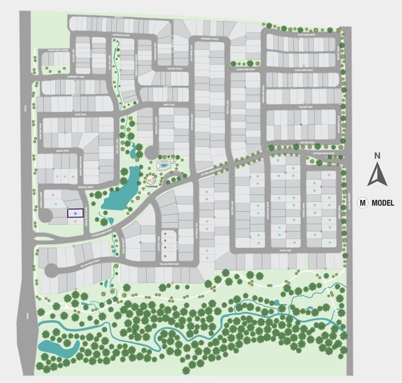 The Ranch at Uptown Celina Sitemap