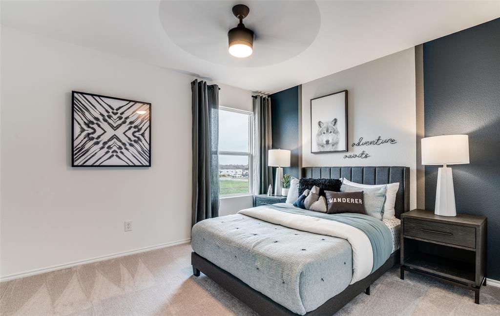 *Model Representation - Spacious secondary bedroom