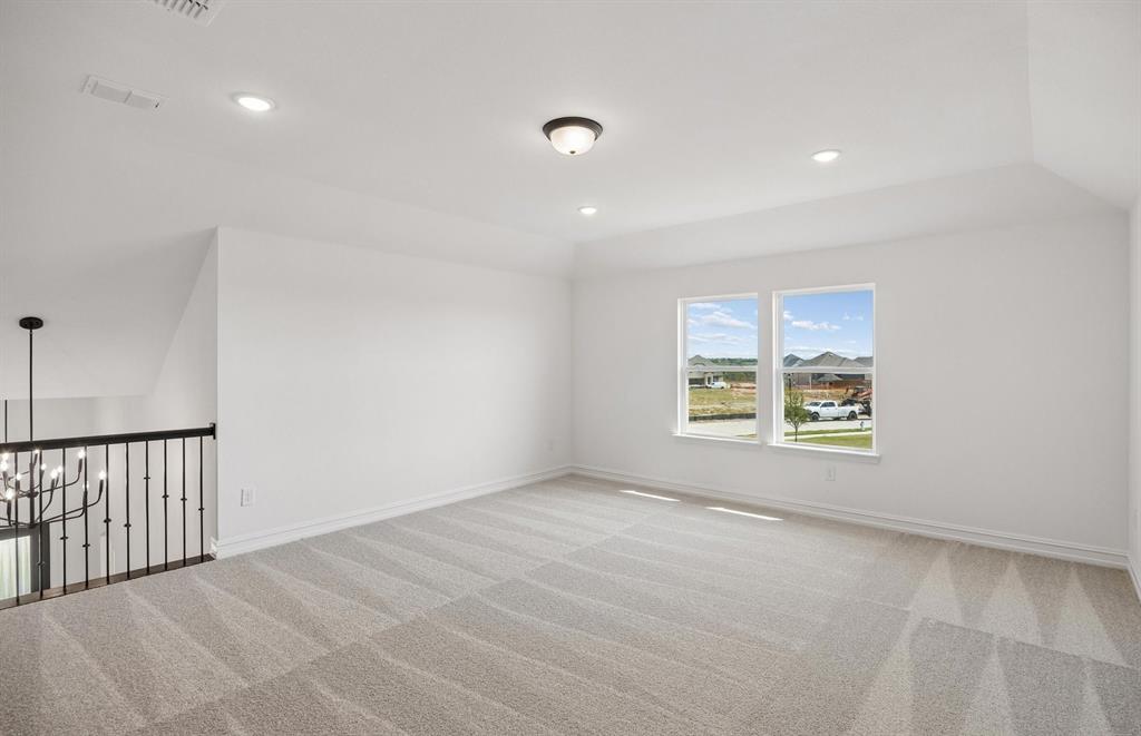 Loft on second level entry