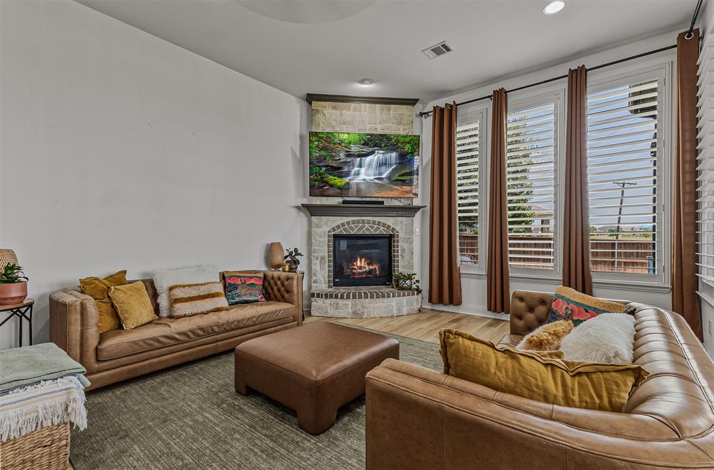 Gas fireplace