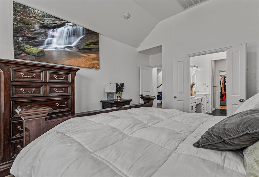 Primary bedroom on first floor