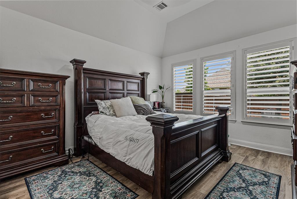 Primary bedroom on first floor