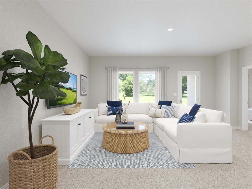 Photo is not of the actual home, but is an inspirational photo of builder’s model home and may depict options, furnishings, and/or decorator features that are not included.
