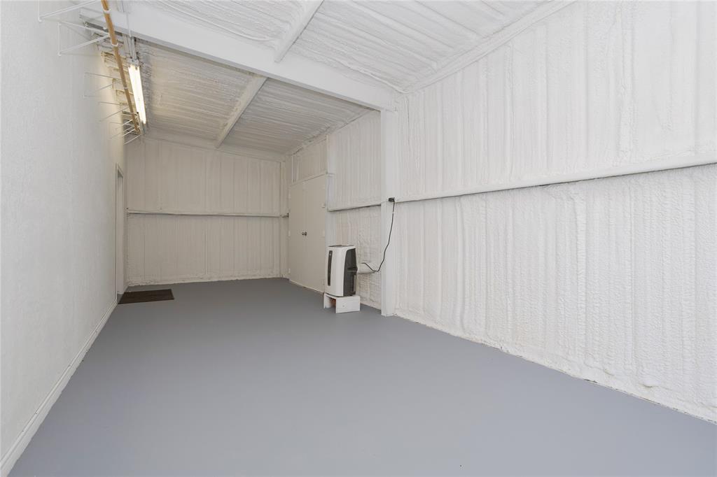 Temperature controlled storage area.