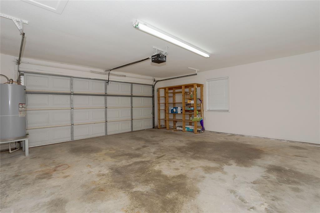 Attached garage