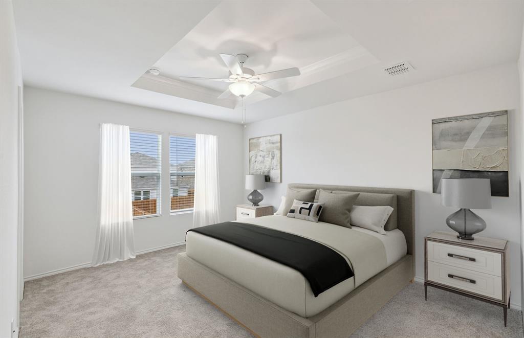*Virtual Representation - Spacious owner's suite with private bath