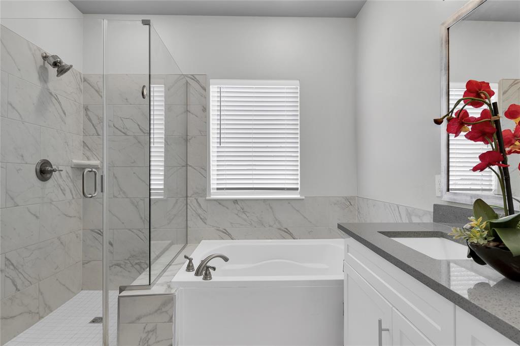 Spa-like Primary Bathroom on the top floor