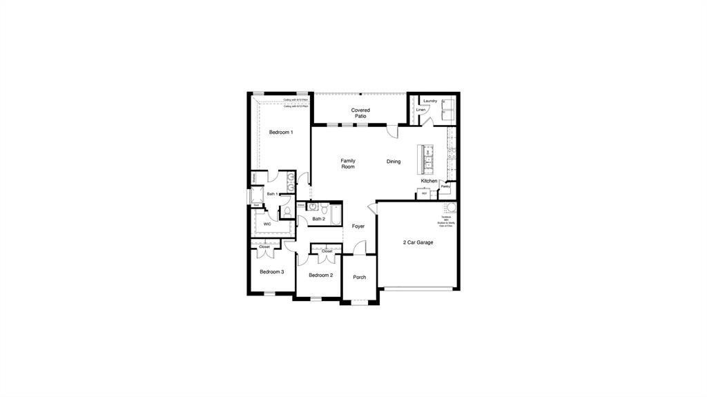 D.R. Horton's Canton floorplan - All Home and community information, including pricing, included features, terms, availability and amenities, are subject to change at any time without notice or obligation. All Drawings, pictures, photographs, video, square footages, floor plans, elevations, features, colors and sizes are approximate for illustration purposes only and will vary from the homes as built.
