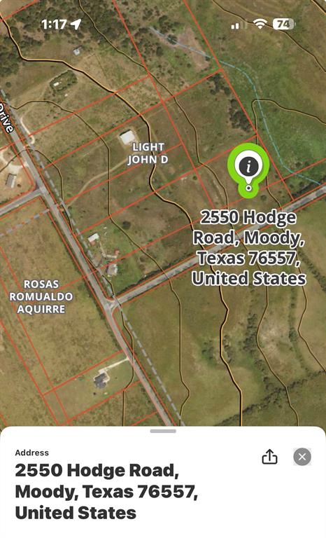 2550 Hodge Road, #Lot 3, Moody, TX 76557