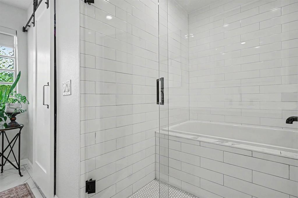 Fabulous Tub and Shower Area
