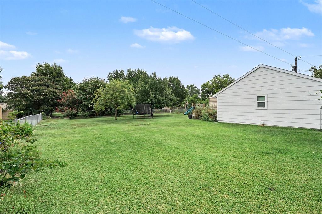 Awesome over half acre lot! Loads of room to play, room for a pool