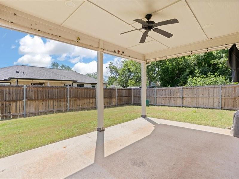 Covered Back Patio