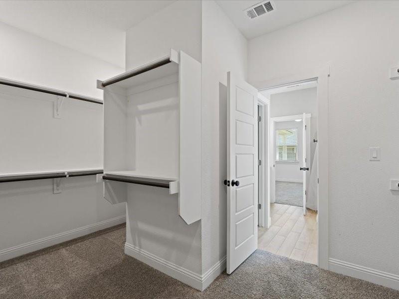 Primary Bedroom Walk-in Closet